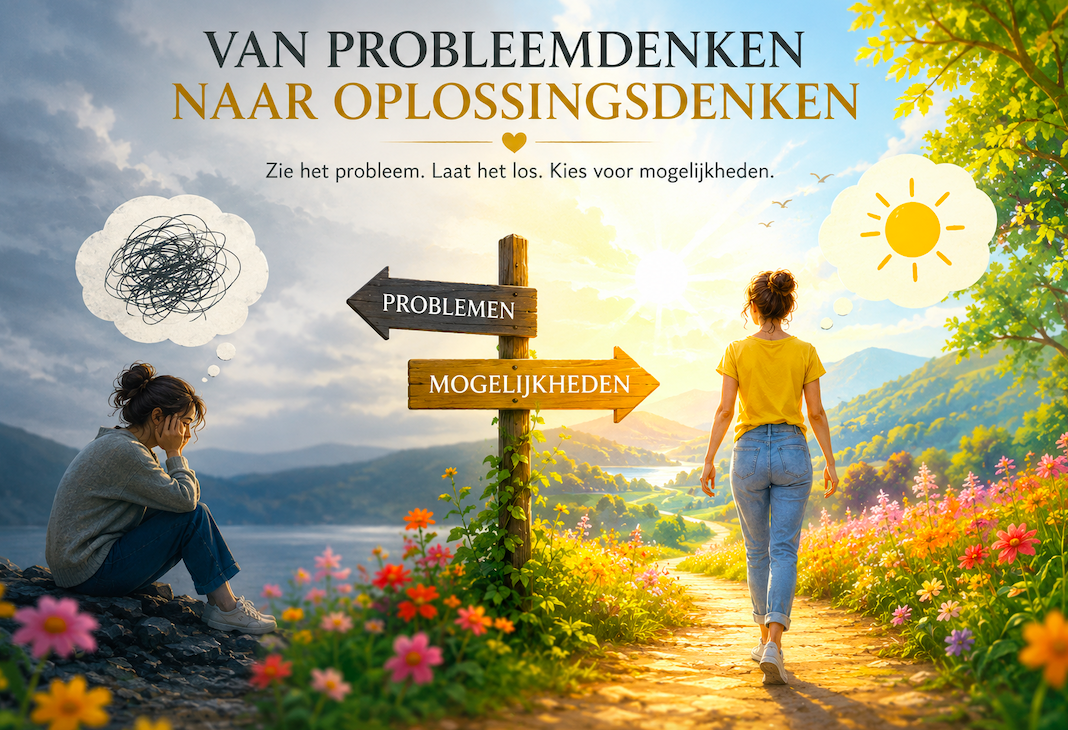 Van probleemdenken (fixed) naar oplossingsdenken (growth): Waar richt jij je aandacht op?
